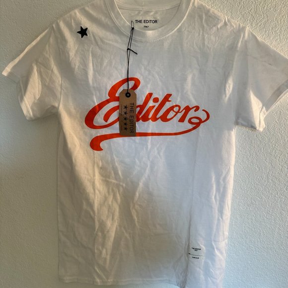 The Editor T-shirt Small, Italian Fashion brand NWT - Picture 5 of 7